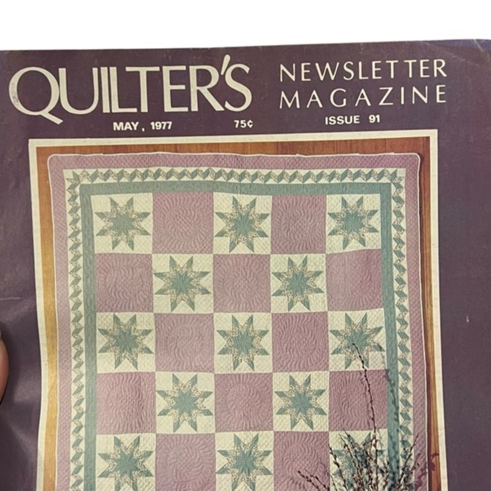 Quilter's Newsletter Magazine Lot of 5 Issues 1977 VINTAGE Fun Patterns! - Picture 7 of 12